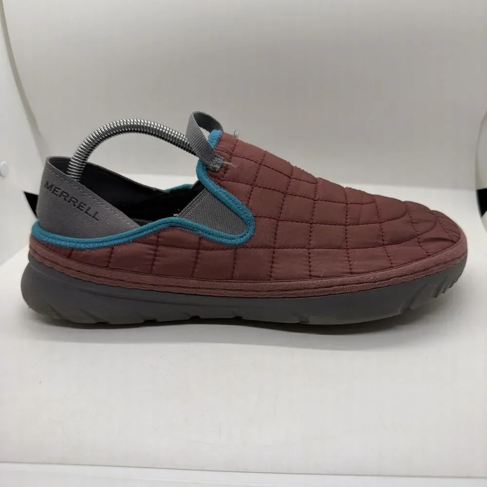 Merrell Hut Moc Loafer Slip-on Men's Size 9 US Maroon Slippers